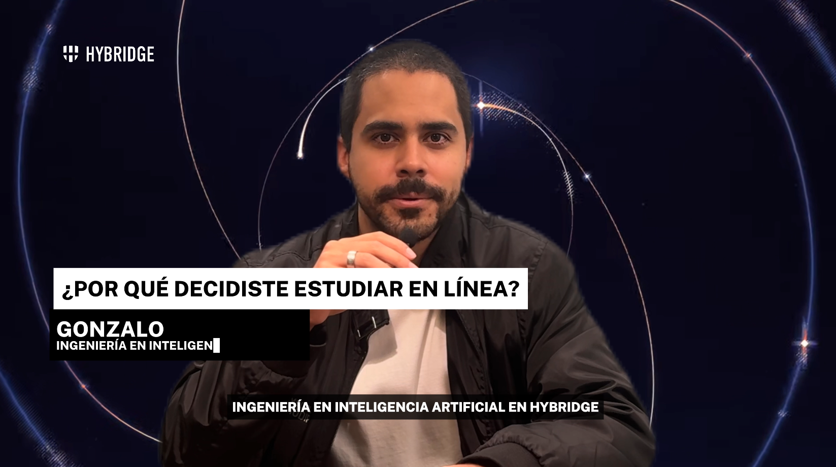 La experiencia de Gonzalo en Ingeniería en Inteligencia Artificial en Hybridge Education
